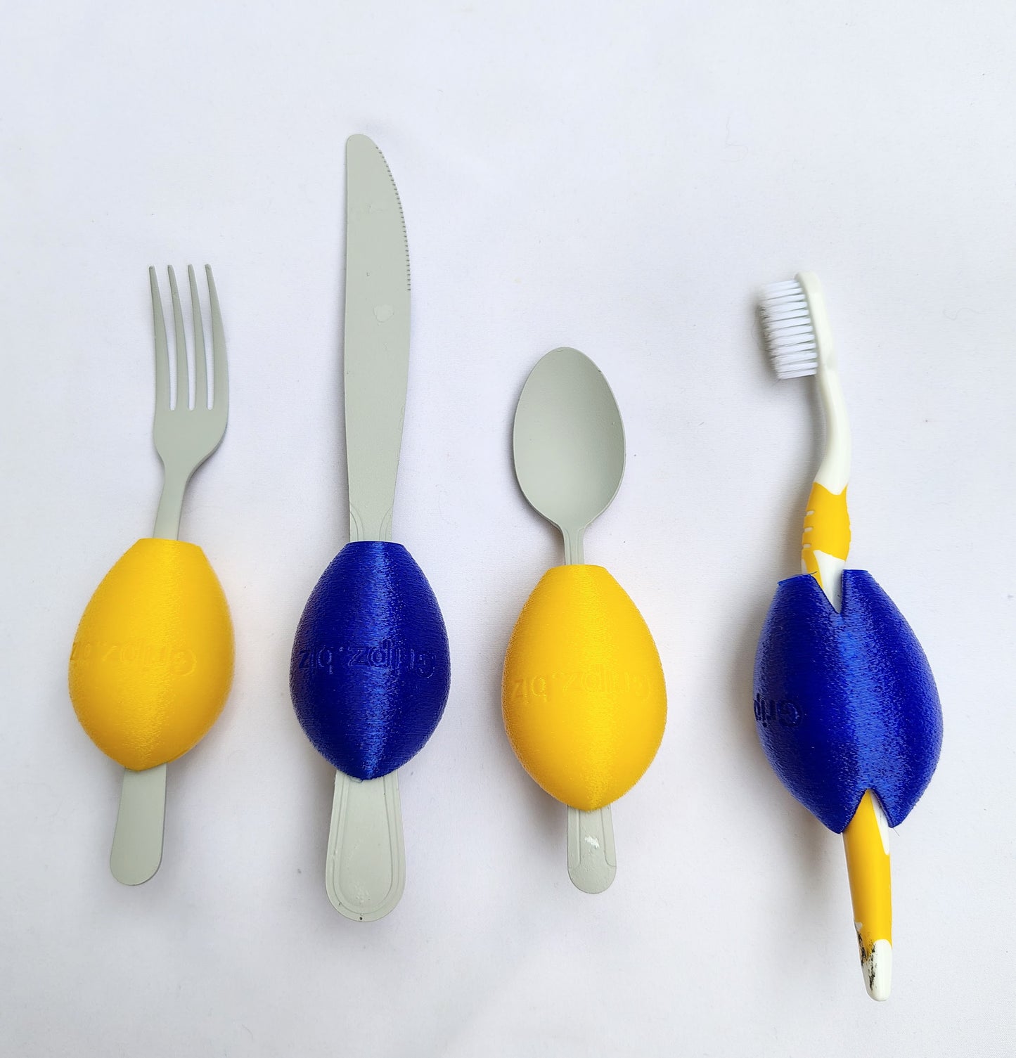 GRIPZ Eating Utensil Devices